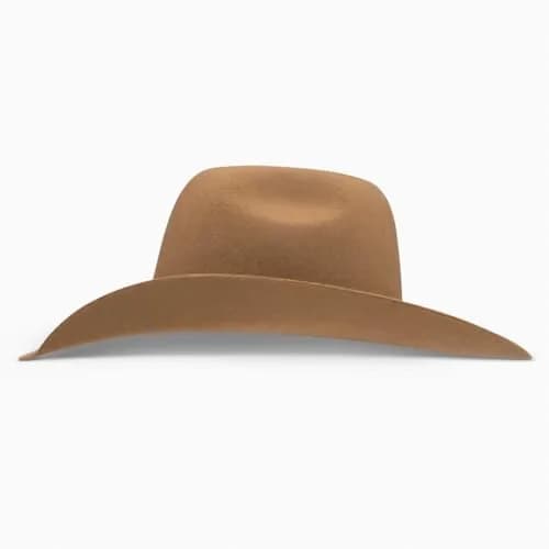 RESISTOL Men's Hooey Day Money 4X Cowboy Hat Pecan 7 1/2 | Rugged Wool Performance thumbnail 2