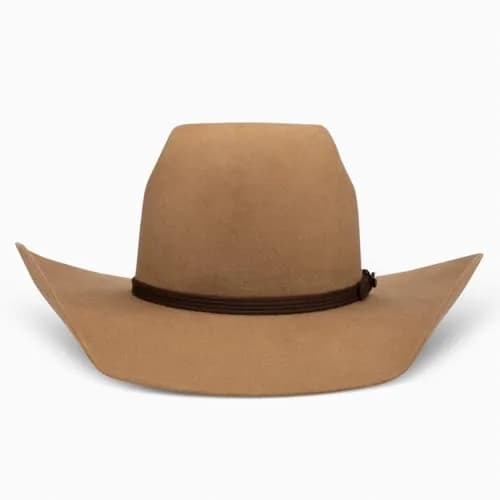 RESISTOL Men's Hooey Day Money 4X Cowboy Hat Pecan 7 1/2 | Rugged Wool Performance thumbnail 3
