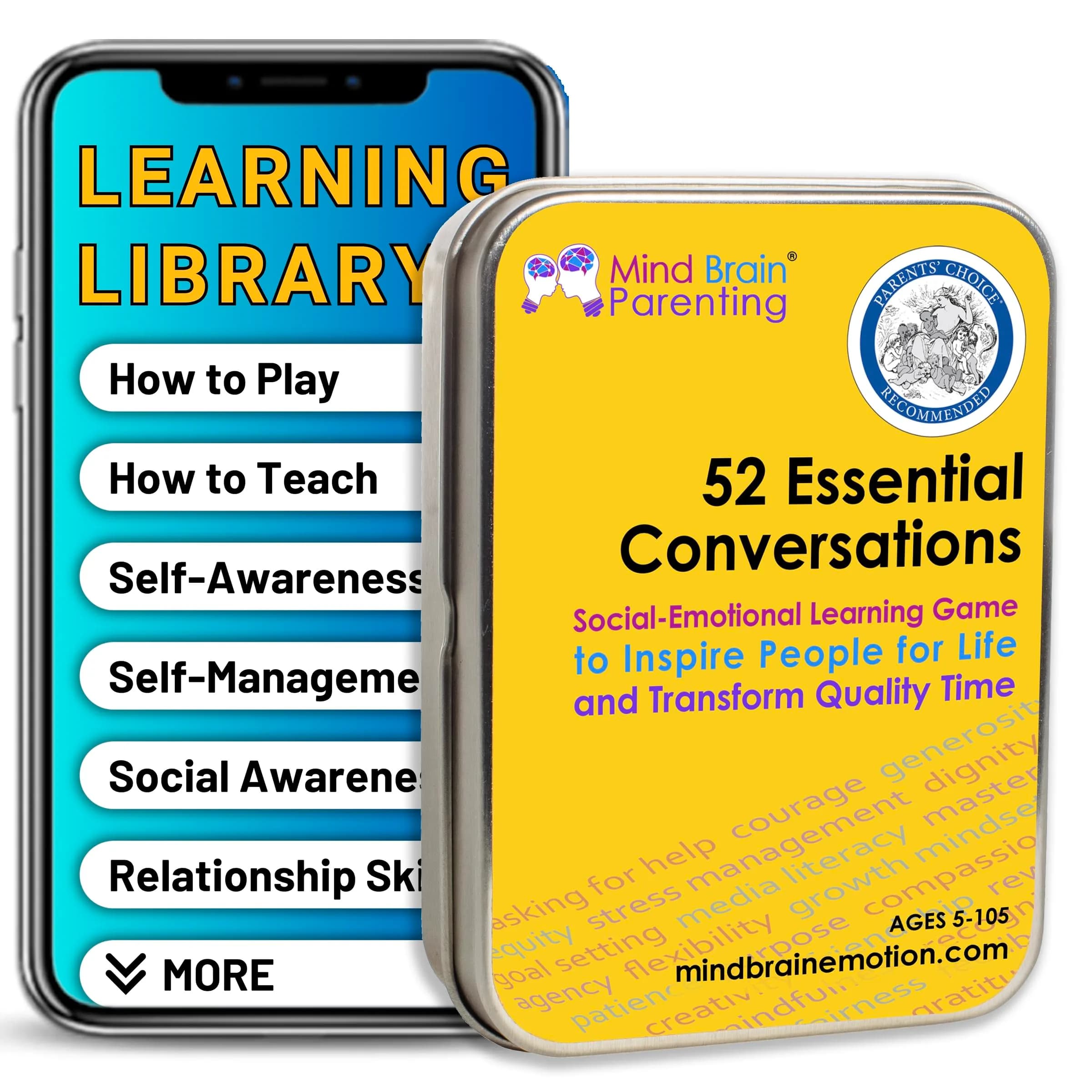 Mind Brain Emotion 52 Essential Social Skills Lessons & Teaching Tool Kit | Social Emotional Learning Activities for Parents, Teachers, School Counselor (Kindergarten, Elementary Kids) — Conversation Skills