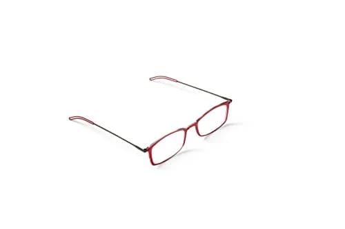 ThinOptics Unisex Adult Glasses Reading, Regular Case / Rectangle Red, 1.50 US | Ultra-light, durable corrective eyewear thumbnail 9