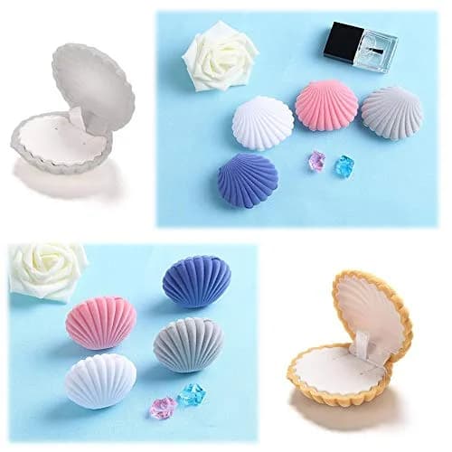 Ximimark Velvet Jewelry Box 5 Pcs Set | Compact & Portable Organizer for Rings, Earrings, Necklaces thumbnail 4