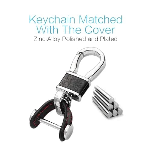 MECHCOS Leather Key Fob Cover for BMW X1 X3 X4 X5 X6 3 5 7 Series | Genuine Leather, Signal Safe thumbnail 5