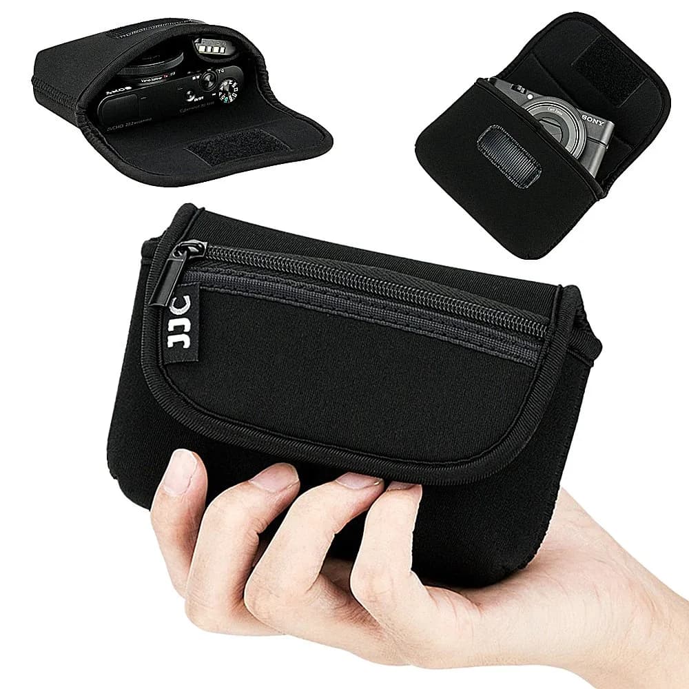JJC Compact Camera RX100 VII Case Pouch for Sony RX100 VII & More | Impact-Resistant Neoprene - main product image