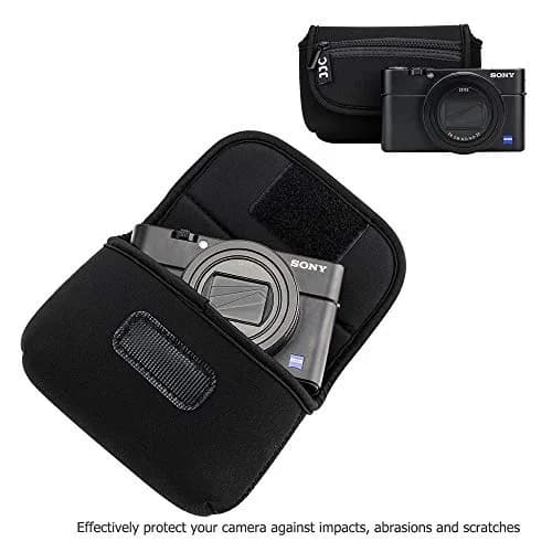 JJC Compact Camera RX100 VII Case Pouch for Sony RX100 VII & More | Impact-Resistant Neoprene thumbnail 8