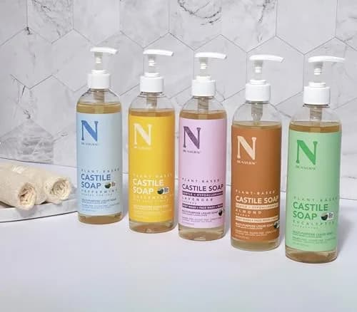Dr. Natural Castile Liquid Soap - Multi-Use Body Wash, Shampoo & Face Wash | Hydrating & Gentle (120c) thumbnail 9