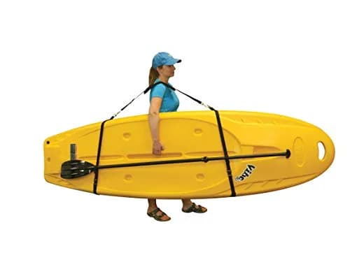 Pelican SUP & Kayak Shoulder Strap | Adjustable with Paddle Loop, Black thumbnail 1