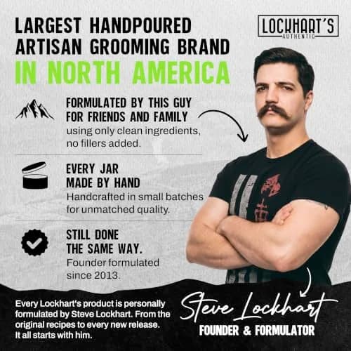 Lockhart's Goon Grease Oil-Based Pomade for Men, Firm Hold & Shine, 3.4 oz | Classic, Reworkable, Moisturizing thumbnail 8