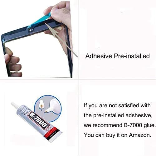T Phael Black Digitizer Repair Kit for 2017 iPad 9.7 / iPad Air 1st | Touch Screen Replacement thumbnail 7