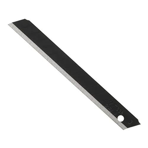 NT Cutter 9mm Snap-Off Utility Knife Blade, Black, 10-Pack | Ultra Sharp, Rust-Resistant, Made in Japan thumbnail 2
