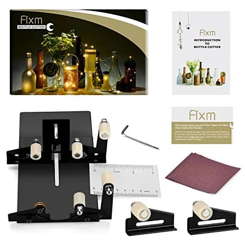 Fixm Glass Bottle Cutter for Square & Round Bottles | DIY Craft Tool thumbnail 6