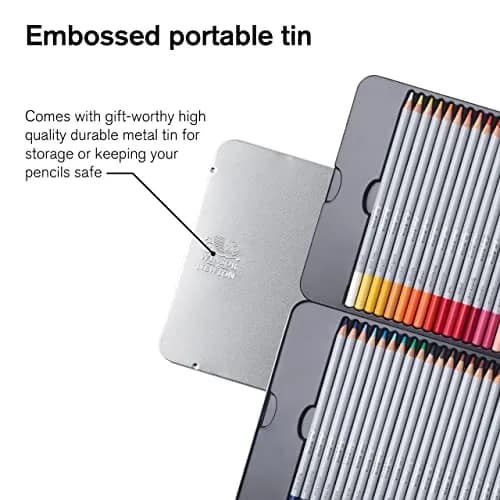 Winsor & Newton Studio Collection Color Pencils Set of 48 | Rich, Vibrant, Smooth Blending thumbnail 3