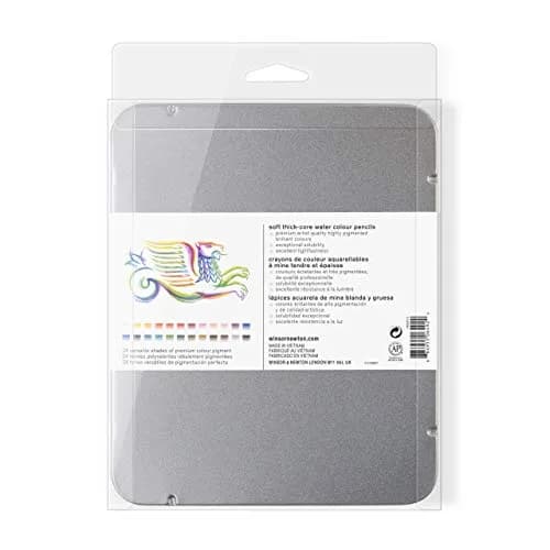 Winsor & Newton Studio Collection Watercolor Pencils 24 Count (3.7mm Core) | Highly Pigmented Art Pencils thumbnail 9