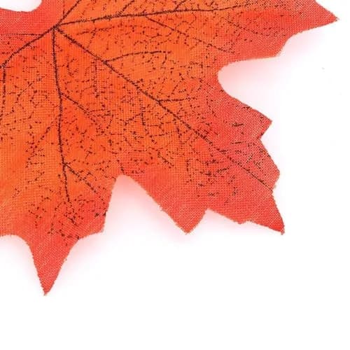 EchoDone Artificial Maple Leaves Decorations 600 pcs | Autumn Fall Leaves for Wedding & Thanksgiving thumbnail 9