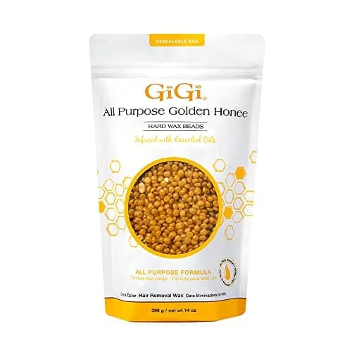 GIGI Golden Honee Hard Wax Beads 396 g | Stripless Hair Removal for Face & Body thumbnail 1