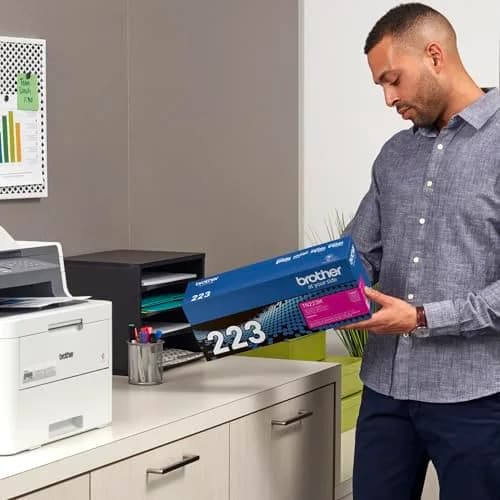 Brother Genuine TN223M Standard Yield Magenta Toner Cartridge | 1300 Pages thumbnail 4
