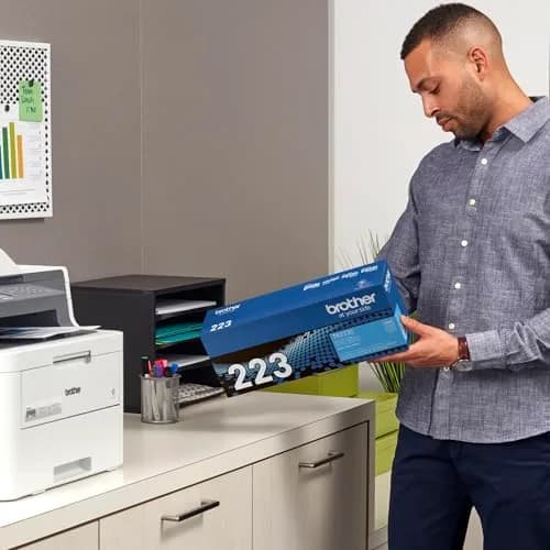 Brother Genuine TN223C Cyan Toner Cartridge Standard Yield | Up to 1,300 Pages thumbnail 4