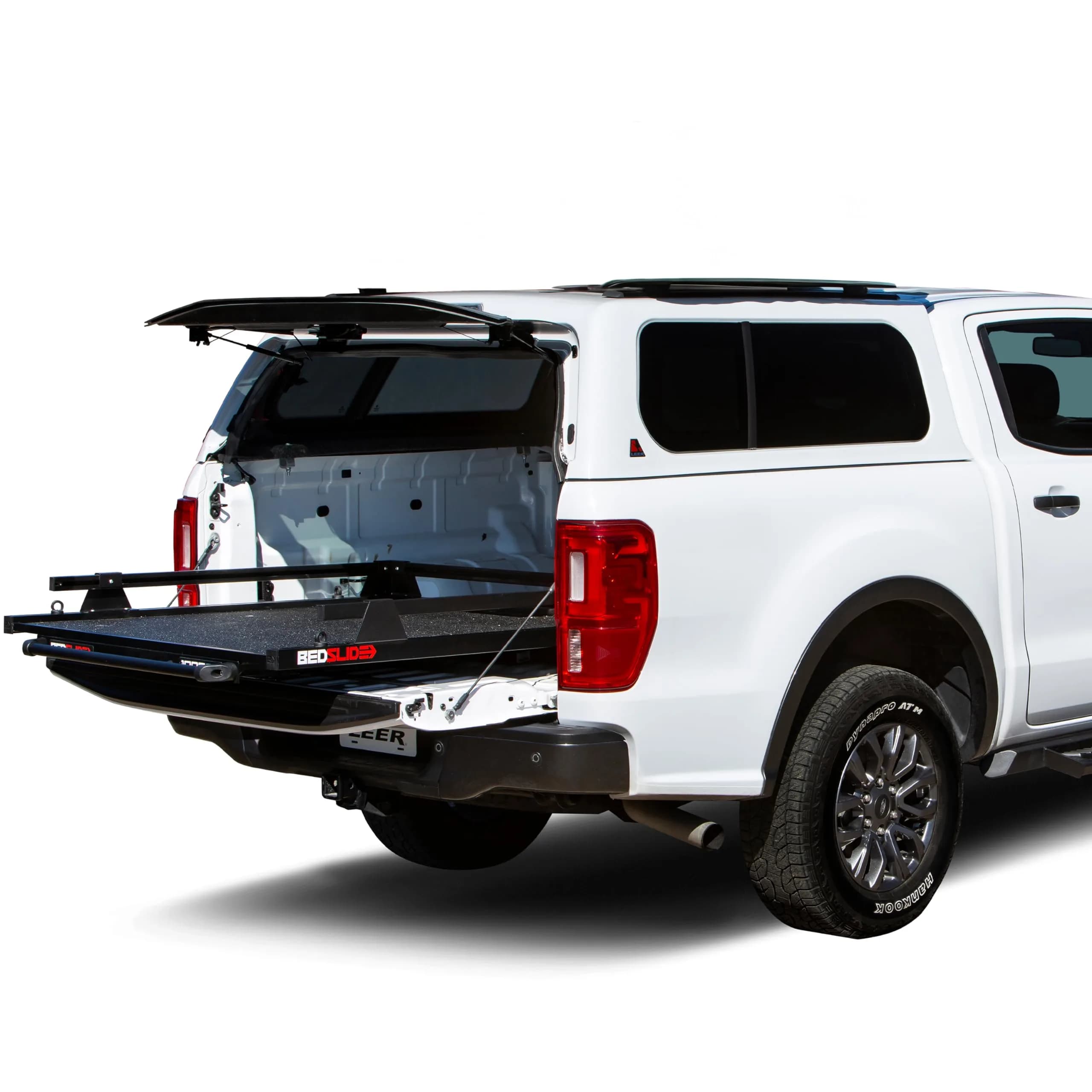 Bedslide Slide Classic 65" X 48" | Truck Bed Organizer with 1000lbs Capacity — Black