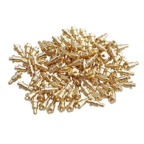 Yibuy Gold Plated PCB Probes 100 Piece | Precision Copper Pins for Electronics thumbnail 1