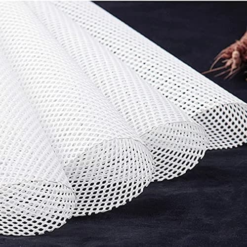 GUCUJI 10 Inch Silicone Bamboo Steamer Liners (4-Pack, White) | Reusable Mesh Mats for Momos, Dumplings, Dim Sum thumbnail 7