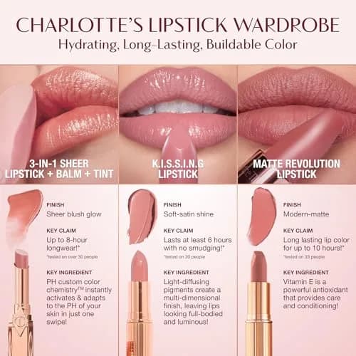 Charlotte Tilbury Matte Revolution Lipstick Lost Cherry - 1.7g (0.06 oz) | Hydrating Matte Finish thumbnail 9