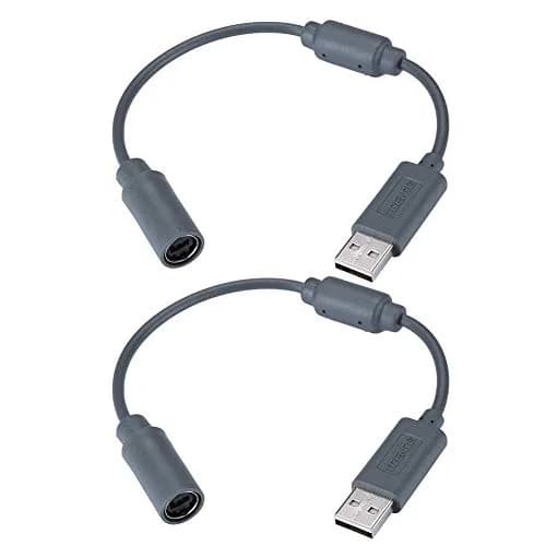 Trenro Wired Controller USB Breakaway Cable for Xbox 360 9 inches | Safe Gaming Accessory thumbnail 1