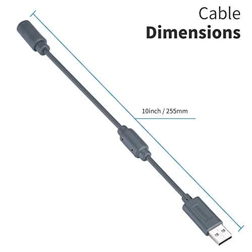 Trenro Wired Controller USB Breakaway Cable for Xbox 360 9 inches | Safe Gaming Accessory thumbnail 5