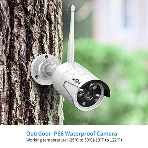 Hiseeu 5MP Wireless Security Camera System with 4 Cameras & 500GB HDD | 24/7 HD Night Vision Weatherproof Surveillance thumbnail 6