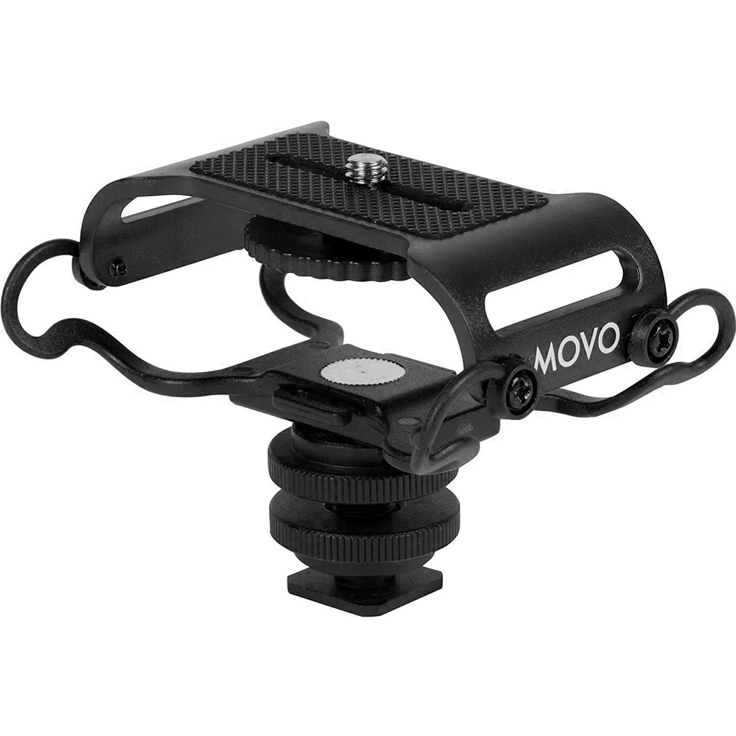 Movo SMM5-B Universal Microphone Shock Mount 55g | Reduces Handling Noise for Content Creators - main product image