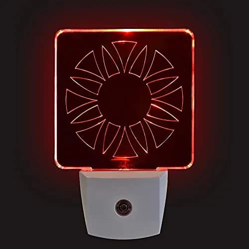 Spectra479 Red LED Night Light for Bedrooms & Bathrooms | BioRhythm Safe Circle thumbnail 3