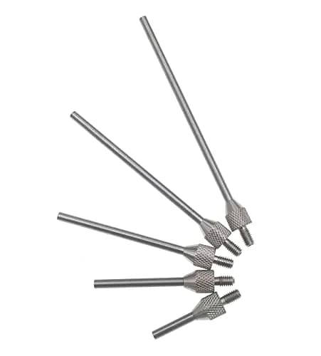 suxing Needle Point Contact Points Set M2.5 Thread 2mm Diameter (5 Pcs, 10-50mm Length) | Precision Measuring Tool thumbnail 3