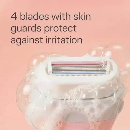 INTUITION Women's Razor Variety Pack | 4 Refills & Handle, Moisturizing & Easy Shave thumbnail 5