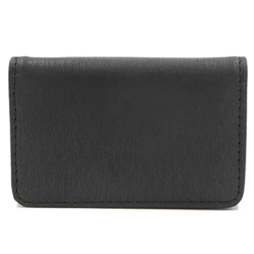 AI-DEE RFID Blocking Wallet Minimalist Leather Business Credit Card Holder Black 8.1cm (3.2in) | Protects Cards from Skimming thumbnail 4