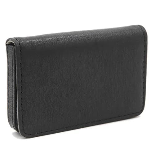 AI-DEE RFID Blocking Wallet Minimalist Leather Business Credit Card Holder Black 8.1cm (3.2in) | Protects Cards from Skimming thumbnail 3