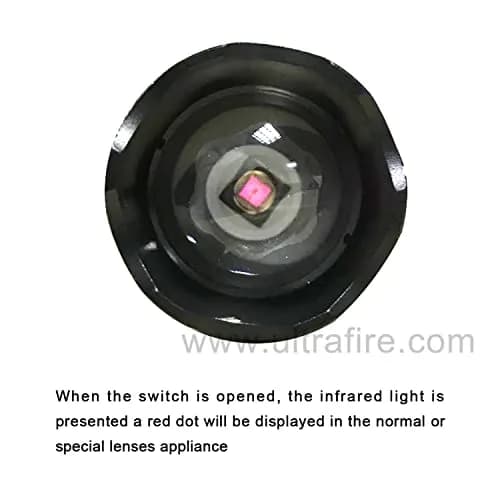 ULTRAFIRE IR Illuminator Flashlight, 850nm Focus Adjustable IR Led for Night Vision, Coyote Fox Predator Hunting thumbnail 6
