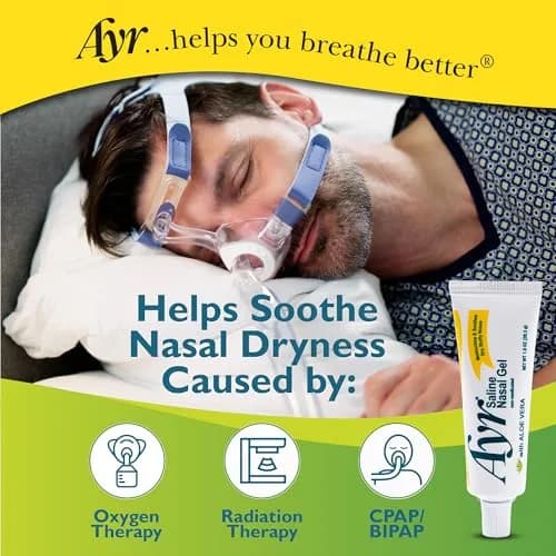 AYR Saline Nasal Gel with Aloe 29.57ml (1.0 Fl Oz) | Soothes Dry Noses thumbnail 4
