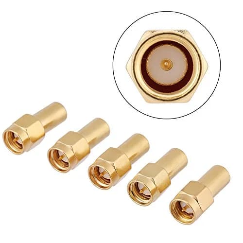 Hilitand SMA Male Coaxial Terminator 50 Ohm 2W Gold Plated | 5pcs Pack thumbnail 13