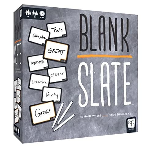 USAOPOLY Blank Slate Board Game | Family & Party Word Prediction Game, 8+ Players, 20-35 Min thumbnail 1