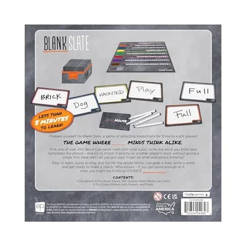 USAOPOLY Blank Slate Board Game | Family & Party Word Prediction Game, 8+ Players, 20-35 Min thumbnail 7