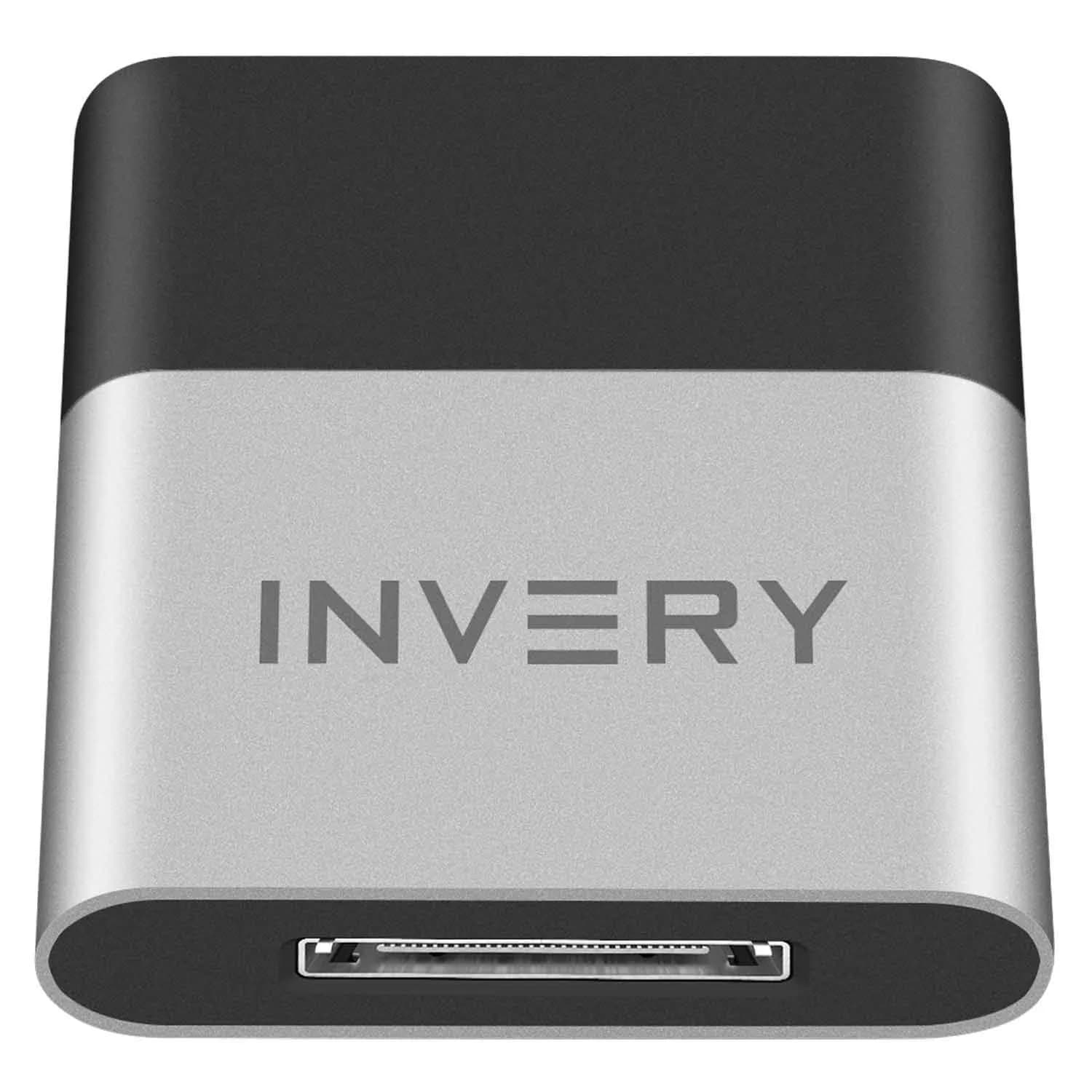 INVERY DockLinQ Pro Bluetooth 5.0 Adapter Receiver for Bose Sounddock & 30-Pin Docks | 15m Range