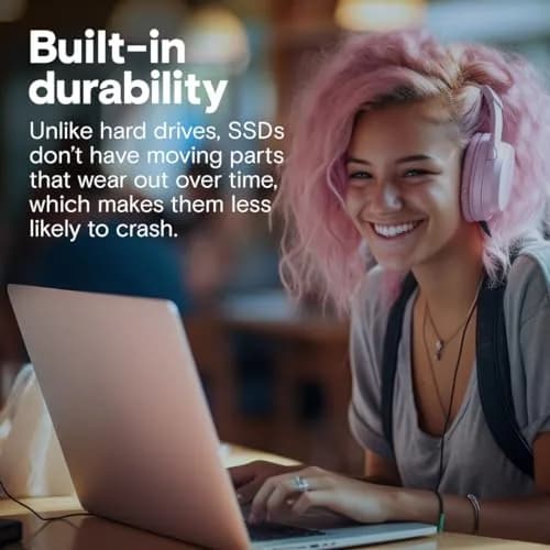 Crucial BX500 240GB SSD | 3D NAND SATA 2.5-Inch | Up to 540MB/s, Energy Efficient thumbnail 2