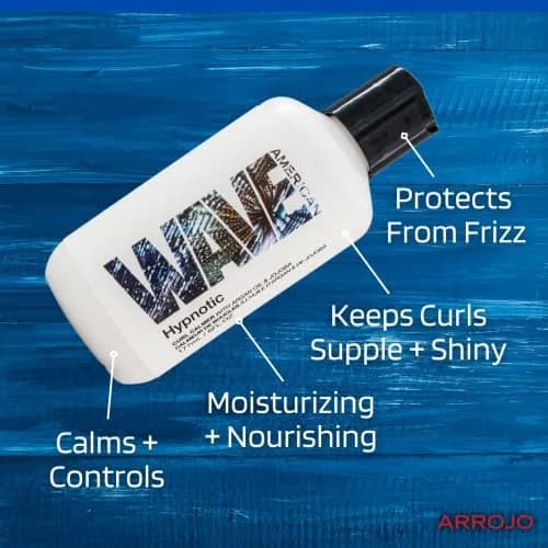 ARROJO Hypnotic Curl Calmer 6 fl oz | Hydrates & Defines Curly Hair, Soft & Shiny, Resilient Waves thumbnail 5