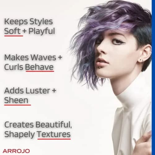 ARROJO Hypnotic Curl Calmer 6 fl oz | Hydrates & Defines Curly Hair, Soft & Shiny, Resilient Waves thumbnail 6