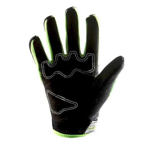 1Storm Youth Motocross Gloves Green L (Palm Width: 3.1 inch / 7.9 cm) | Skeleton Design for BMX, ATV, Dirt Bike, Bicycle Cycling thumbnail 2