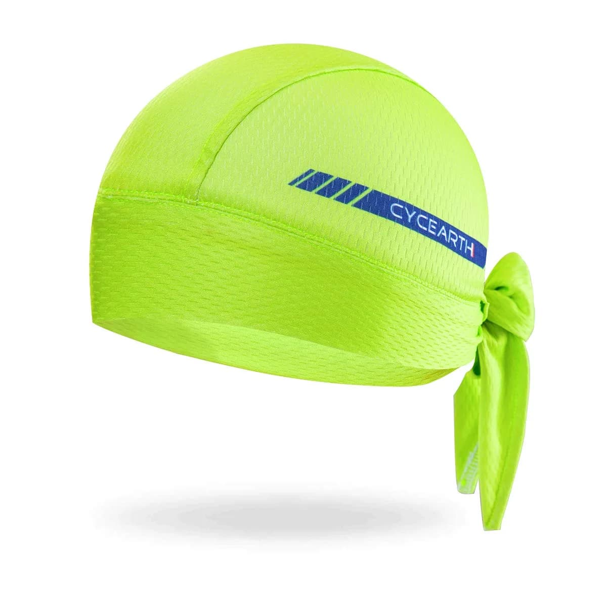 CYCEARTH Green Cycling Headscarf Dew Rag Skull Cap for Men & Women | One Size