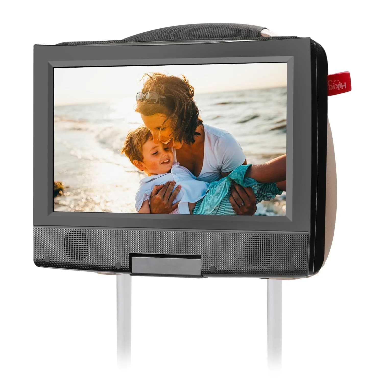 Qenker Portable Video Disc Player Headrest Mount Holder 7-12 inch | Swivel & Flip Car Back Seat - main product image