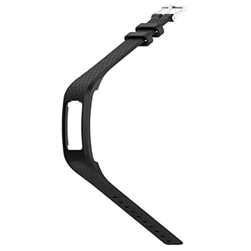 QGHXO 10-Pack Large Black Silicone Replacement Bands for Garmin Vivofit 1/2 thumbnail 4