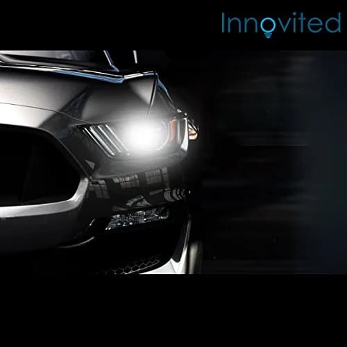 Innovited HID Xenon 9005 HB3 30000K DeepBlue Replacement Bulbs (2-Pack, 12V 55W) | High-Intensity Discharge Headlight Upgrade thumbnail 7