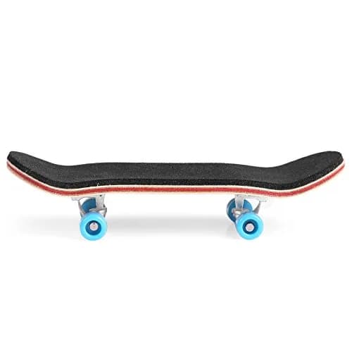 BISOZER Mini Finger Skateboard 9.5cm (3.74") | Wooden Finger Board with Ball Bearings & Foam Grip thumbnail 3