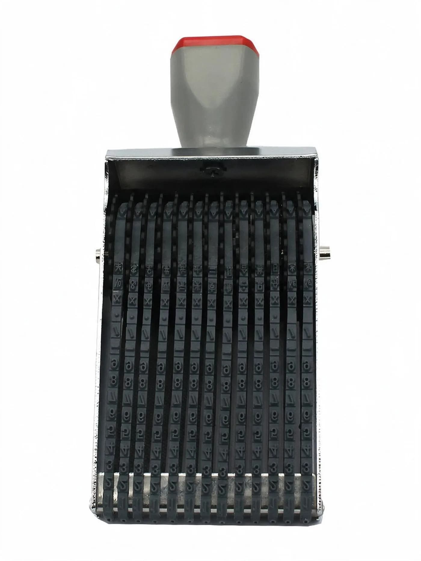 ZENG 13-Digit Adjustable Rubber Stamp | Metal, Rubber, Plastic Construction - main product image