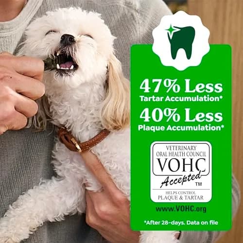 Greenies Teenie Original Natural Dental Dog Treats, Chicken, 192 Count (Pack of 1) | Vet-Recommended for Small Dogs 5-15 lbs thumbnail 5